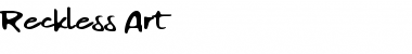 Download Reckless Art Font Download Reckless Art Font