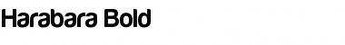 Download Harabara Font Download Harabara Font