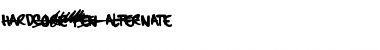 Download hardcore_pen_alternate Font Download hardcore_pen_alternate Font