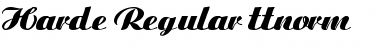 Download Harde Font Download Harde Font