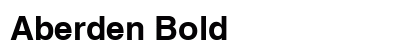 Aberden Bold