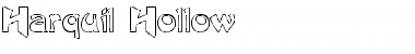 Harquil Hollow Font