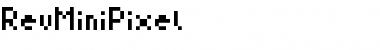 Download RevMiniPixel Font Download RevMiniPixel Font