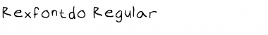 Download Rexfontdo Font Download Rexfontdo Font
