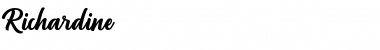 Download Richardine Font