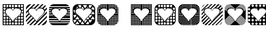 Heart Things 2 Normal Font