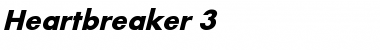 Heartbreaker 3 Regular Font