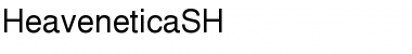 HeaveneticaSH Regular Font HeaveneticaSH Regular Font
