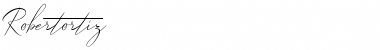Robertortiz Regular Font