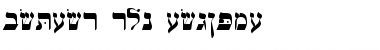 Download Hebrew-WSI Font Download Hebrew-WSI Font