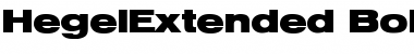 HegelExtended DB Font