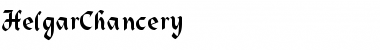 HelgarChancery Font