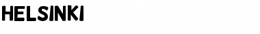 Helsinki Regular Font Helsinki Regular Font