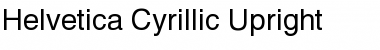 HelveticaCyr Upright Regular Font