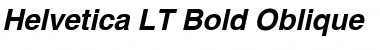 Helvetica LT Font