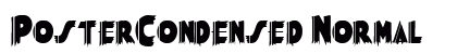 PosterCondensed Normal Preview