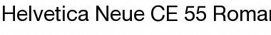 Helvetica CE 55 Roman Regular Font