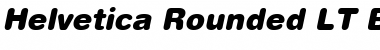 HelveticaRounded LT Bold Bold Italic Font