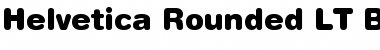 HelveticaRounded LT Bold Bold Font