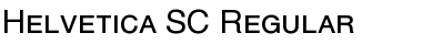 Helvetica SC Regular Font