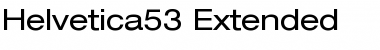 Helvetica53-Extended Roman Font