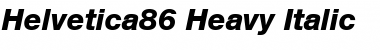 Download Helvetica86-Heavy Font