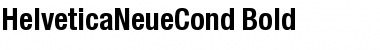 HelveticaNeueCond Bold Font