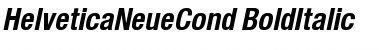 HelveticaNeueCond Font