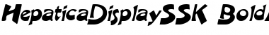 HepaticaDisplaySSK Font