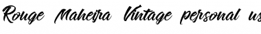 Download Rouge Maheira vintage personal Font Download Rouge Maheira vintage personal Font