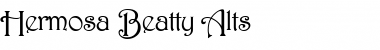 Hermosa Beatty Alts Font
