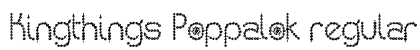 Kingthings Poppalok regular preview