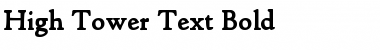 High Tower Text Font