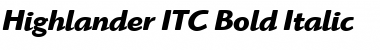 Download Highlander ITC Font