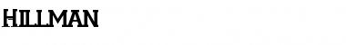 Download Hillman Font Download Hillman Font