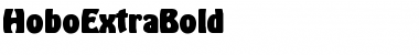 HoboExtraBold Regular Font