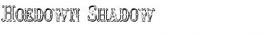 Hoedown Shadow Regular Font