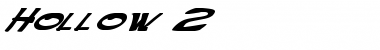 Hollow 2 Font