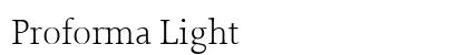 Proforma Light Preview
