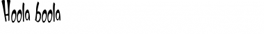 Download Hoola boola Font Download Hoola boola Font