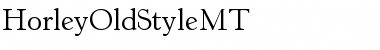 Download HorleyOldStyleMT Font