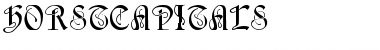 HorstCapitals Regular Font