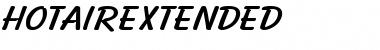 HotAirExtended Font