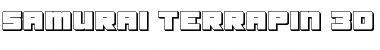 Download Samurai Terrapin 3D Font Download Samurai Terrapin 3D Font