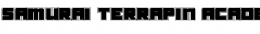 Download Samurai Terrapin Academy Font Download Samurai Terrapin Academy Font