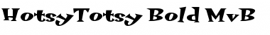 HotsyTotsy Bold Regular Font