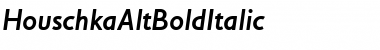 Download HouschkaAltBoldItalic Font Download HouschkaAltBoldItalic Font