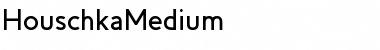 Download HouschkaMedium Font