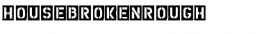 Housebroken Font