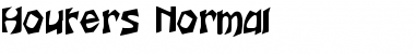 Houters-Normal Regular Font